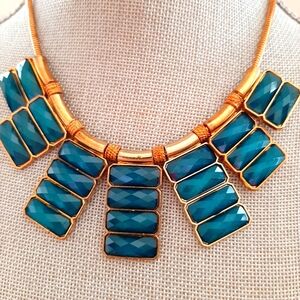 💚FINAL SALE💚 3 For $25 Sparkly Blue Stone Necklace